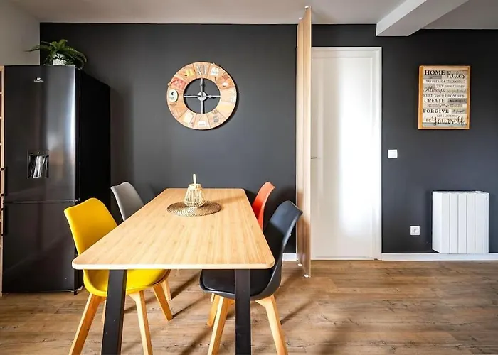 Life&Travel - Appart Cosy - 4 Chambres - Bordeaux